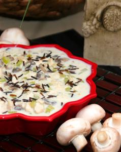 Creamy Chicken Mushroom Soup