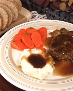 Round Steak with Gravy